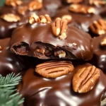 Easy Christmas Pecan Turtles