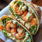 Grilled Shrimp Caesar Wraps