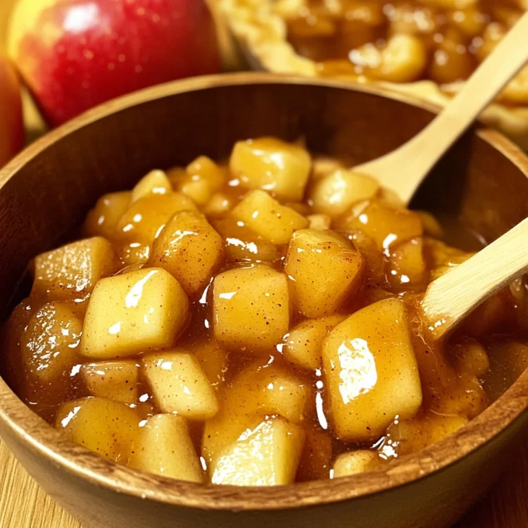 Homemade Apple Pie Filling