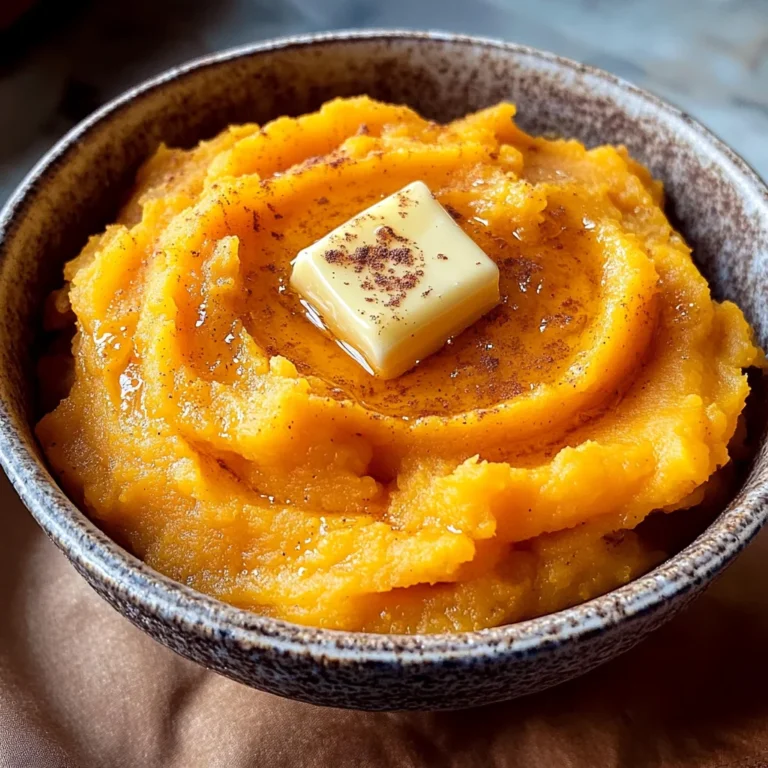 Honey Butter Mashed Sweet Potatoes
