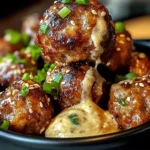 Korean BBQ Meatballs with Spicy Mayo Dip: An Incredible 7-Step Recipe