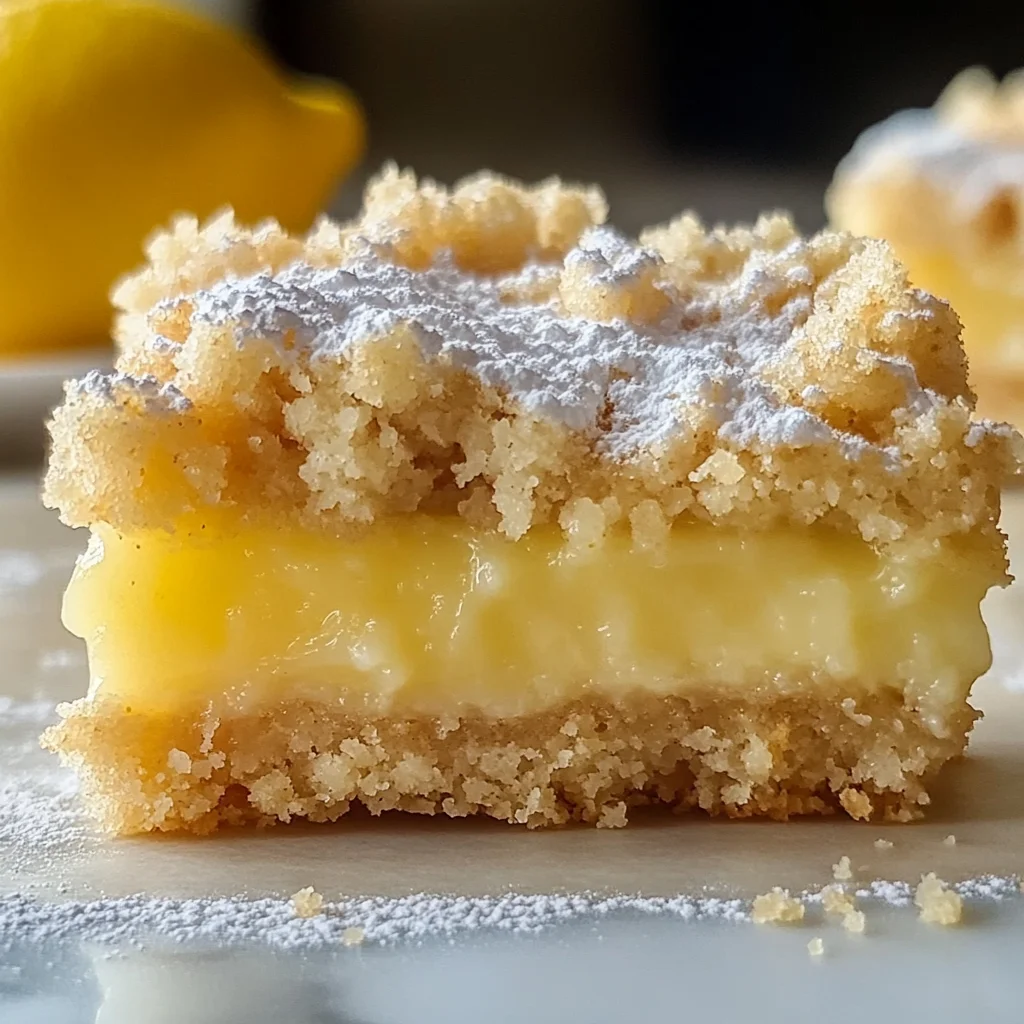 Lemon Crumb Bars