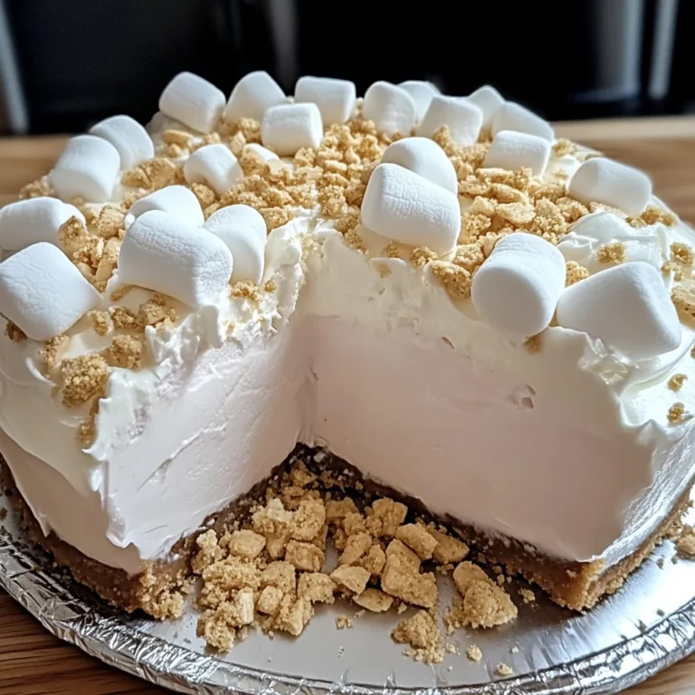 Marshmallow Whip Cheesecake