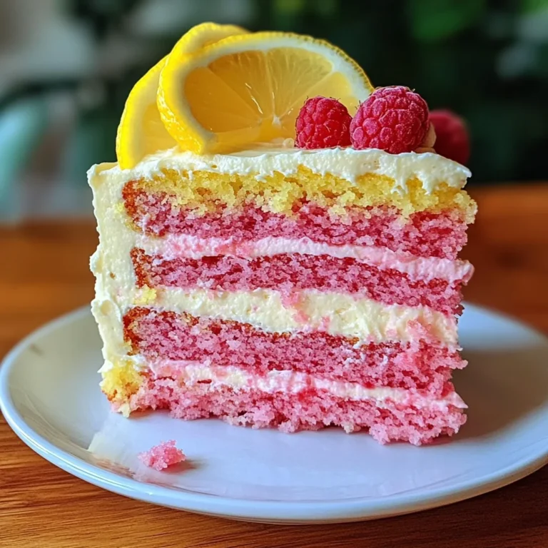 Pink Lemonade Cake