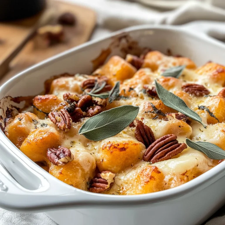 Pumpkin Gnocchi Bake