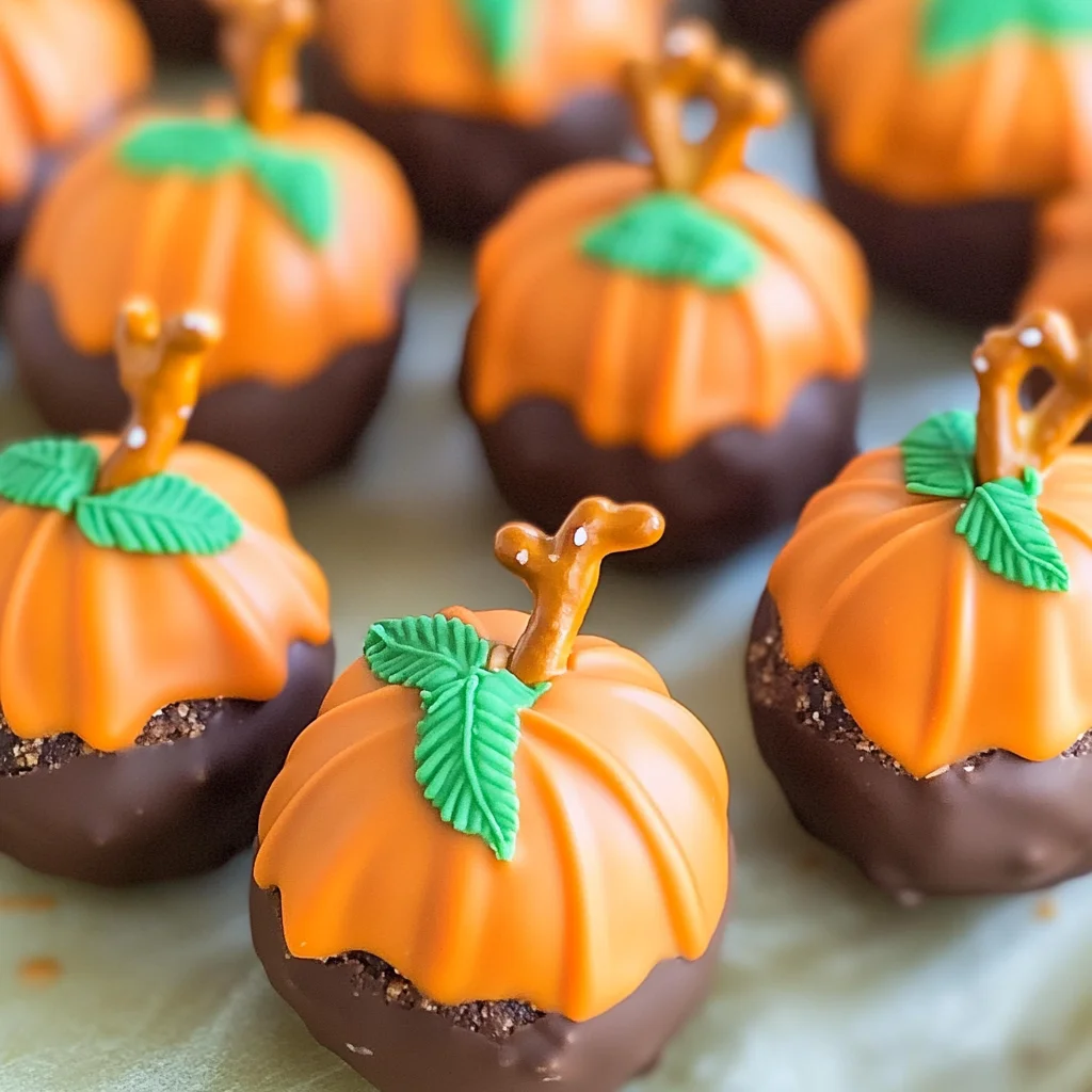 Pumpkin Oreo Balls