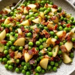Thanksgiving Peas (with Pear and Pancetta)