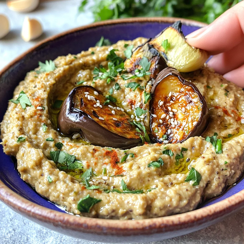 Vegan Baba Ganoush Lebanese Recipe